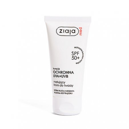 Ziaja Med Protective Treatment UVA UVB Mattifying Face Cream 50ml