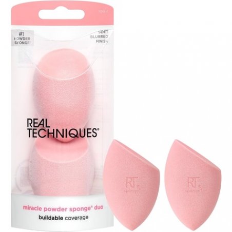 Real Techniques New Foam Technology Miracle Powder Sponge
