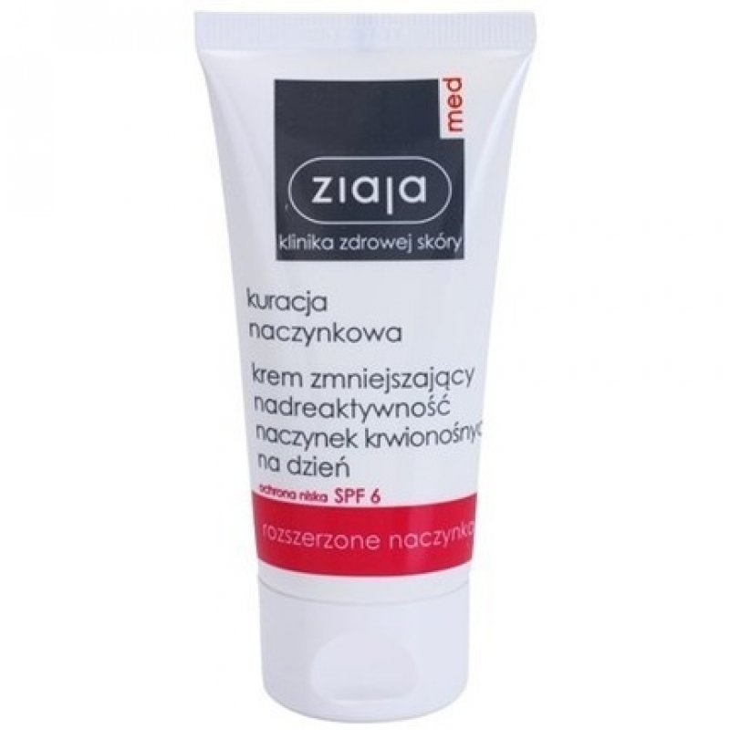 Ziaja Moisturizing Skin with Tendency to Redness SPF 6 Capillary Care 50ml
