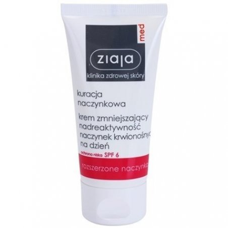 Ziaja Moisturizing Skin with Tendency to Redness SPF 6 Capillary Care 50ml