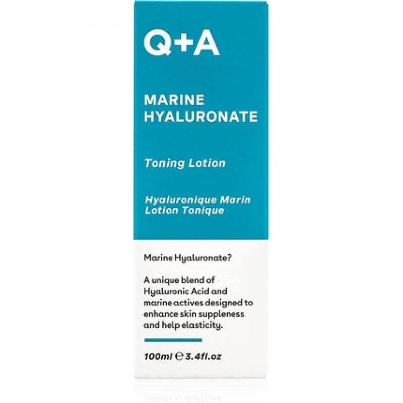 Q A Marine Hyaluronate Toning Lotion with Hyaluronic Acid and Marine Actives 100ml