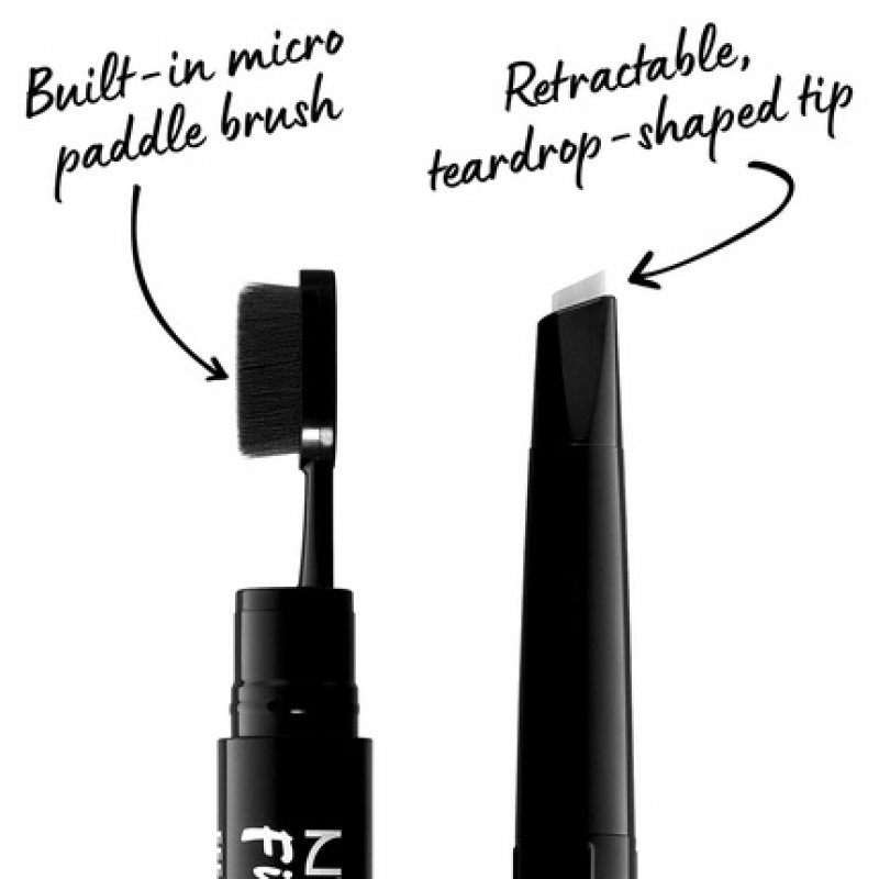 NYX Professional Makeup Fill & Fluff Eyebrow Pomade Pencil 09 Clear