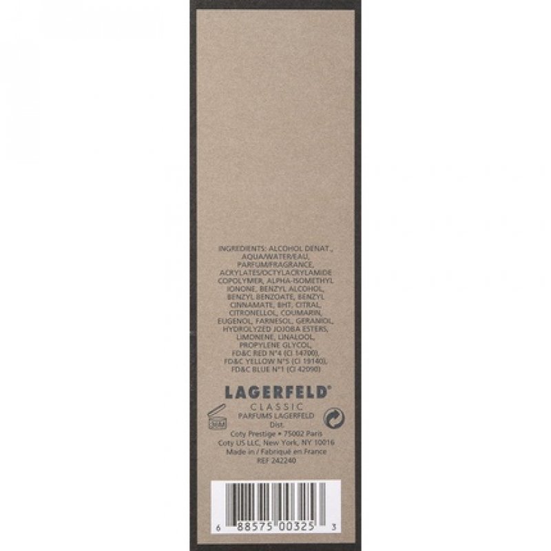 Karl Lagerfeld Classic Eau de Toilette Spray 60ml