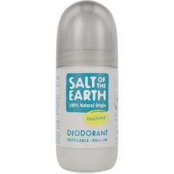 Salt of the Earth Natural Unscented Deodorant Roll On 75ml