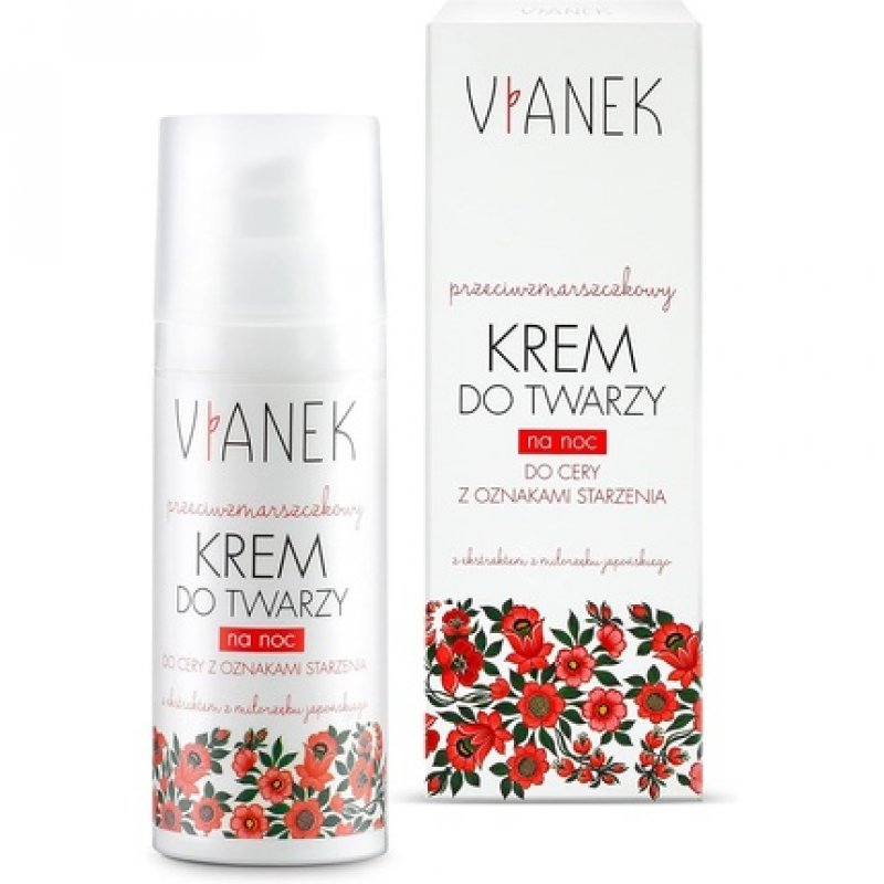 Vianek Anti-Wrinkle Face Cream for Skin with Signs of Aging 50ml