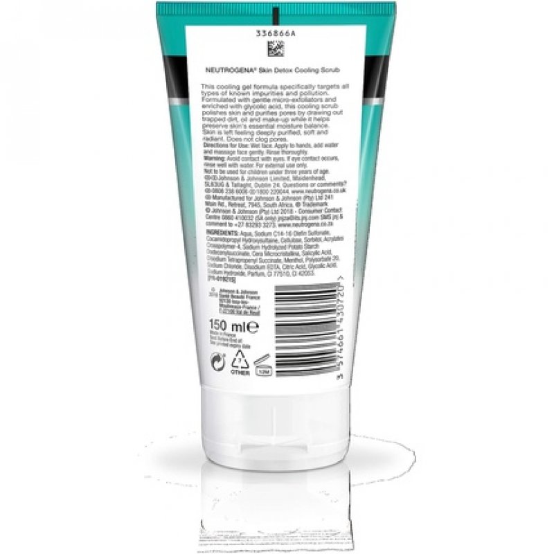 Neutrogena Skin Detox Cooling Gel Scrub 150ml