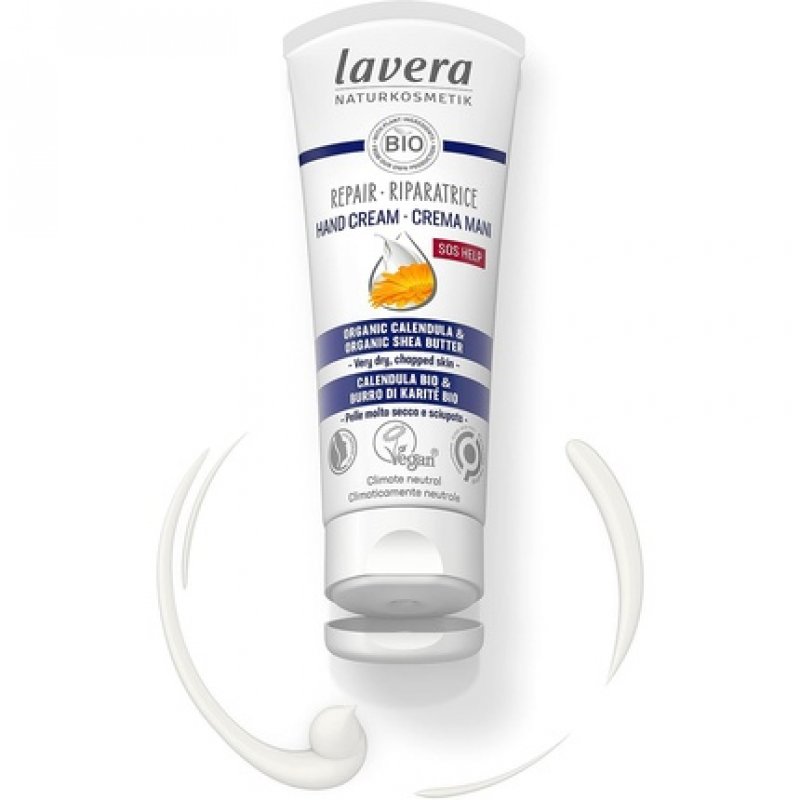 Lavera Repair Hand Cream Organic Calendula and Organic Shea Butter 75ml