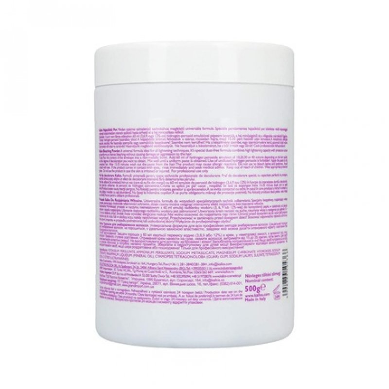 Kallos Kjmn Bleaching Powder 500g - White Jar