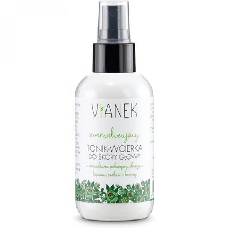 Vianek Sylveco Normalizing Scalp Toner with Horsetail, Sage, Nettle, Burdock and Birch Extracts 150ml