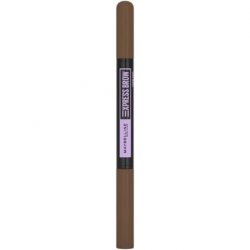 Maybelline New York Express Brow Duo Eyebrow Filling Natural Looking 2-In-1 Pencil Pen Filling Powder Brunette 1 Count