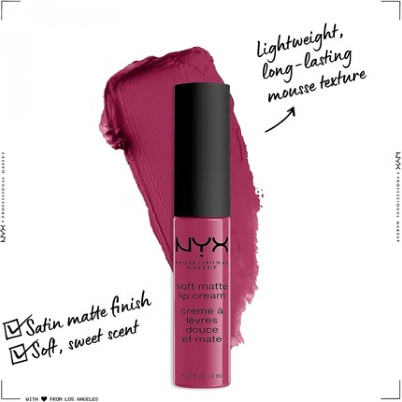 Nyx Professional Makeup Soft Matte Lip Cream No.18 Prague 8ml