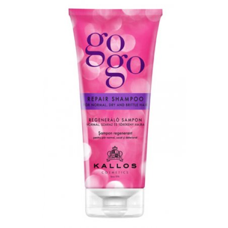 Kallos GOGO Repair Shampoo for normal, dry and brittle hair, 200ml