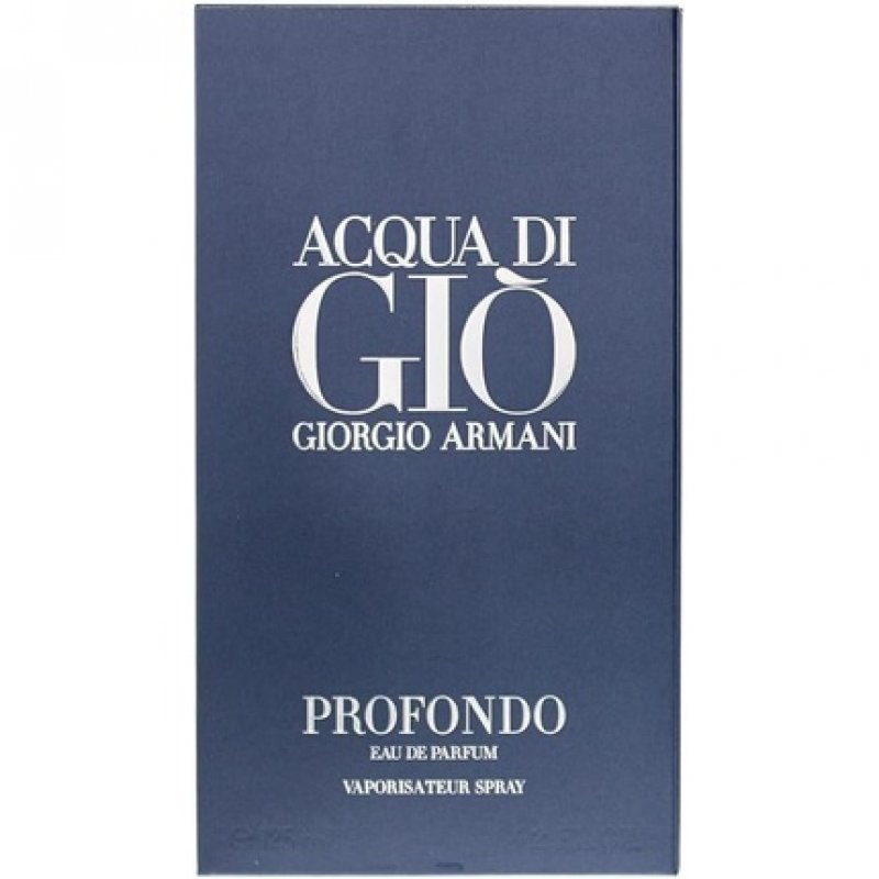 Giorgio Armani Acqua Di Gio Profondo Unisex Eau de Parfum 125ml Spray