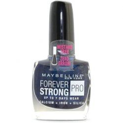 Gemey Maybelline Forever Strong Pro 650 Midnight Blue Nail Polish 10ml