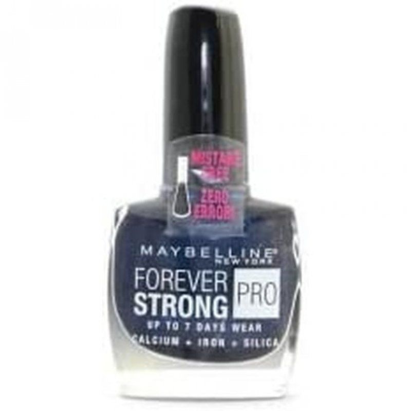Gemey Maybelline Forever Strong Pro 650 Midnight Blue Nail Polish 10ml