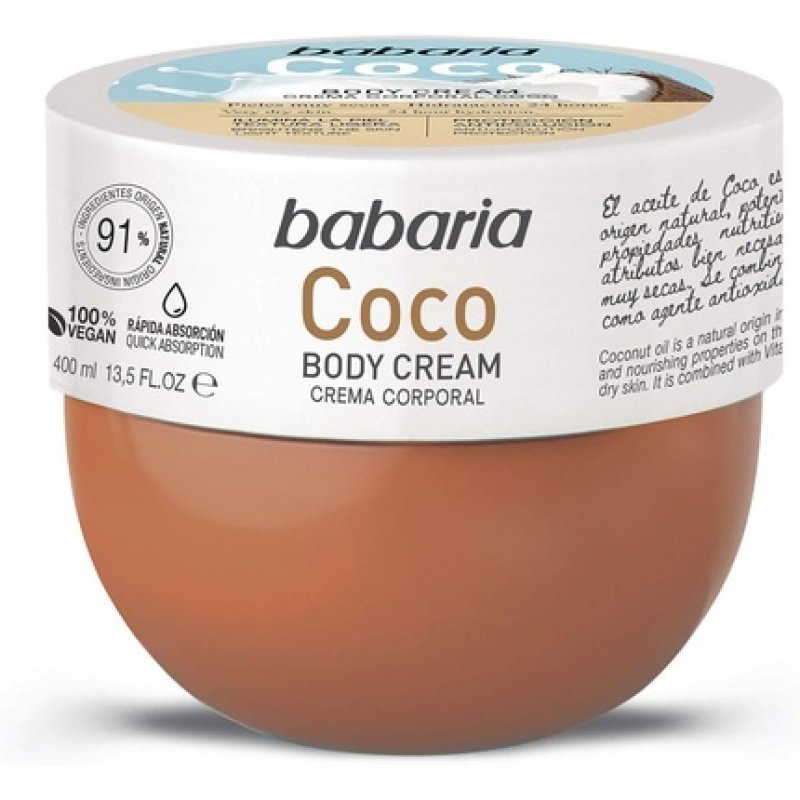Babaria Coconut Body Cream 400ml