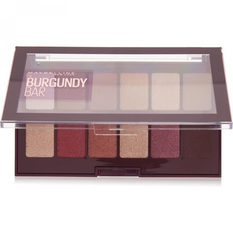 Maybelline New York, The Burgundy Bar Eyeshadow Palette 12 colors