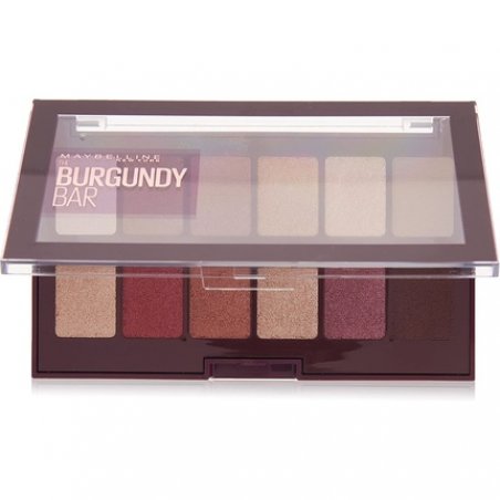 Maybelline New York, The Burgundy Bar Eyeshadow Palette 12 colors