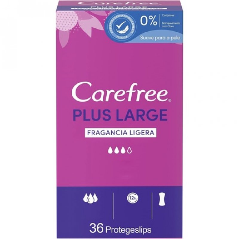 CAREFREE Protect Slips Plus Large 36 Count