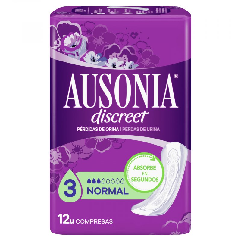 Ausonia DISCREET Normal Sanitary napkin 12 pc(s)