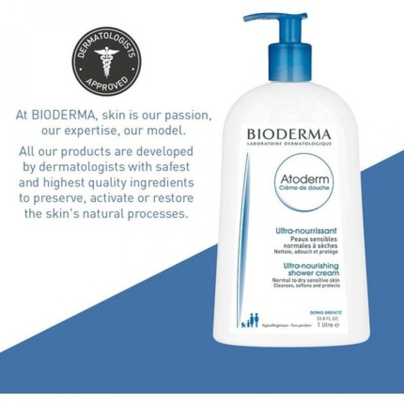 Bioderma Nourishing Face Cream Atoderm Bioderma 1000ml