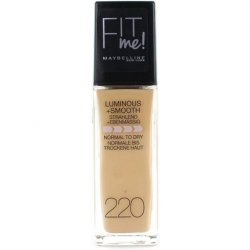 Maybelline Fit Me Luminous & Smooth Foundation 220 Natural Beige 30ml