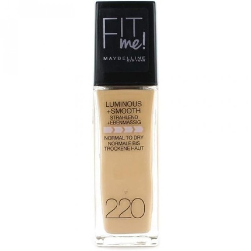 Maybelline Fit Me Luminous & Smooth Foundation 220 Natural Beige 30ml