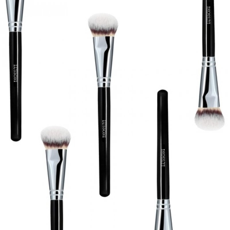 T4B LUSSONI 100 Series Professional Makeup Brush Set for Liquid and Cream Cosmetics