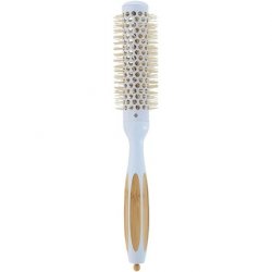 T4B Ilu BambooM Styling Detangling Eco Friendly Natural Bamboo Round Volume Color Hairbrush for Professional