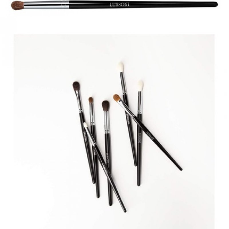 T4B LUSSONI 400 Series Professional Makeup Brushes for Pressed, Loose, and Cream Eyeshadows, Blending, and Smokey Eye