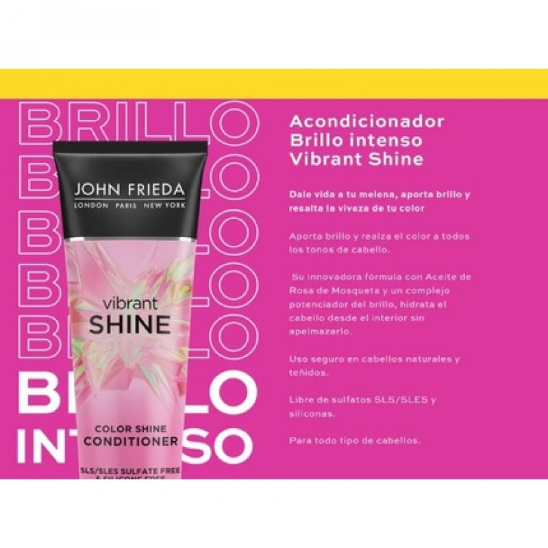 John Frieda Vibrant Shine Colour Shine Conditioner 250ml