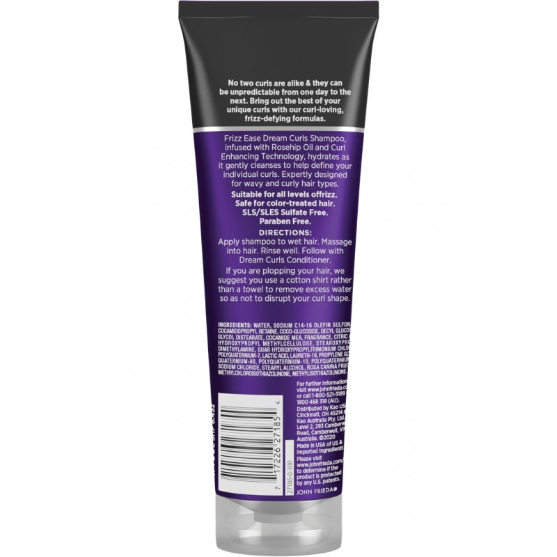 JOHN FRIEDA Frizz ease Shampooing Boucles Couture 250ml