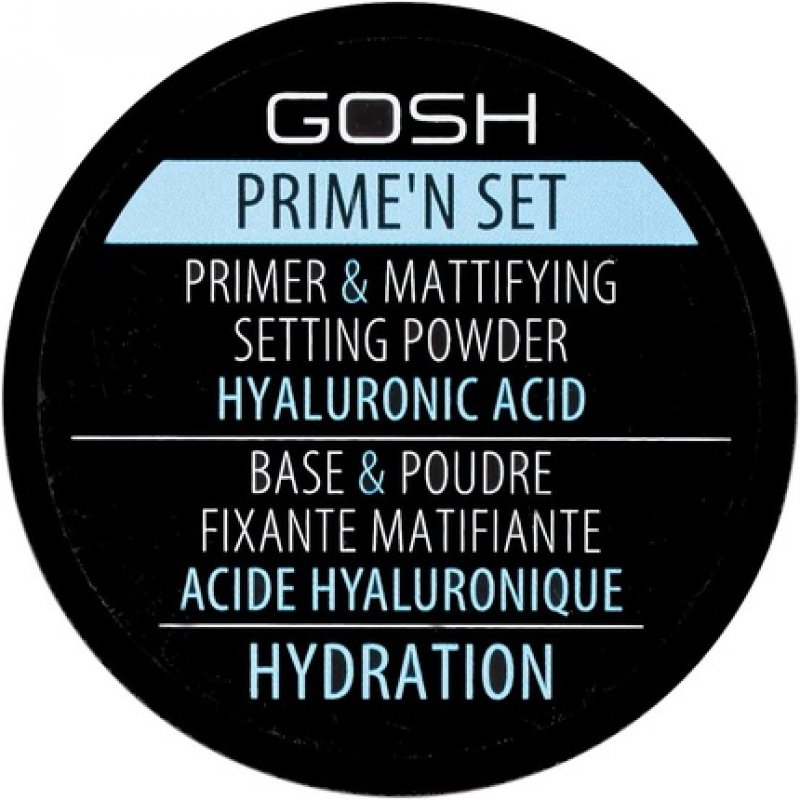 GOSH Prime'N Set Primer & Setting Mattifying Powder Hydration