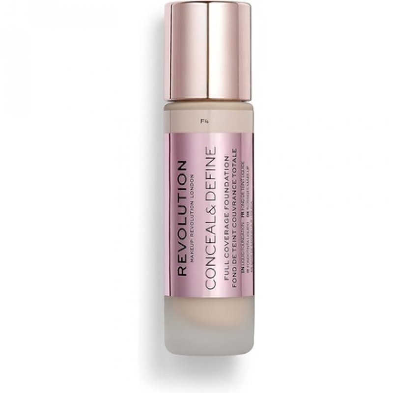 Makeup Revolution Conceal & Define Foundation F4 23ml