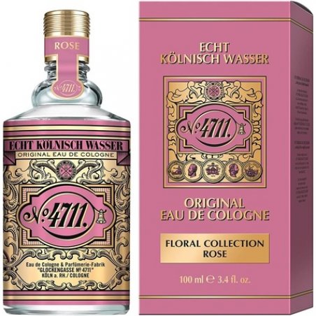 4711 Floral Collection Rose Eau De Cologne Spray 100ml