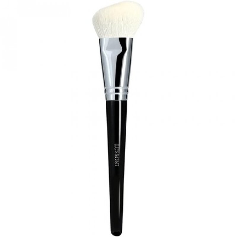 T4B LUSSONI 300 Series Professional Makeup Brushes for Bronzer, Highlighter, Blush, Powder, and Contouring - Angled,