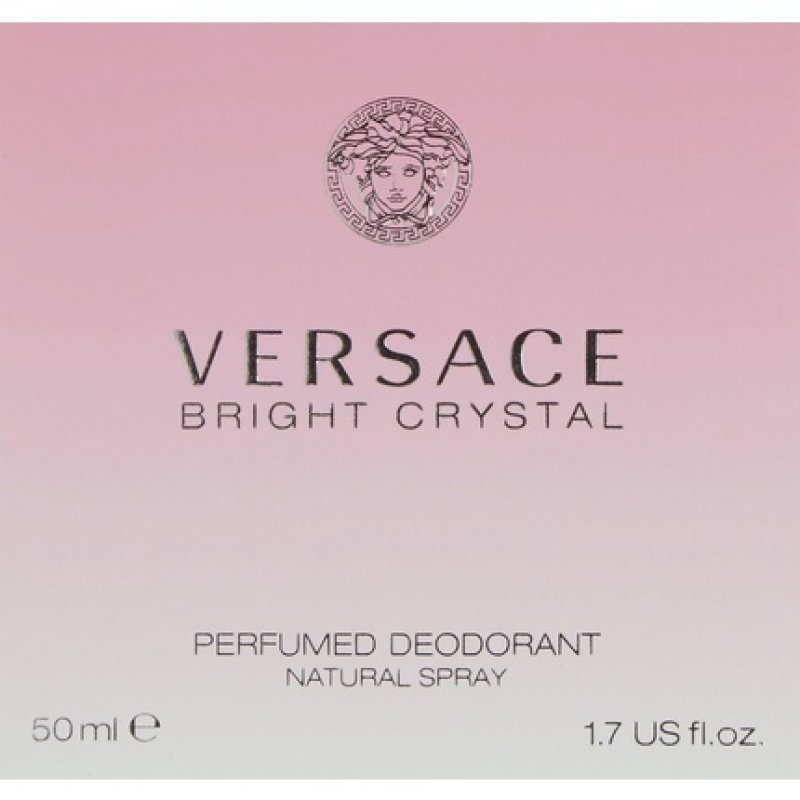 Versace Bright Crystal Perfumed Deodorant Spray 50ml