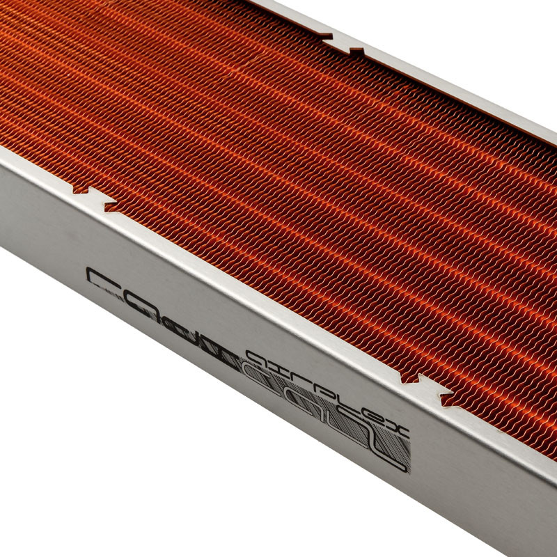 aqua computer compatible airplex radical 2/420mm - Kupfer