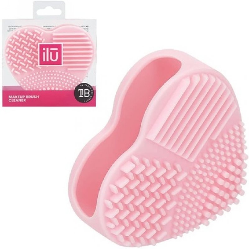 T4B ILU Makeup Brush Cleaner Silicone Cosmetic Brush Cleaning - Pink