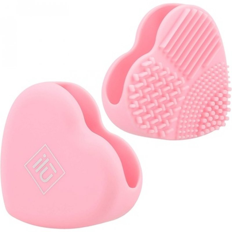 T4B ILU Makeup Brush Cleaner Silicone Cosmetic Brush Cleaning - Pink