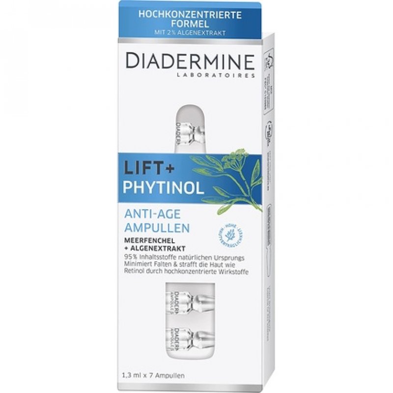 Diadermine Lift Phytinol Anti-Age Ampoules 1.3ml - Pack of 7
