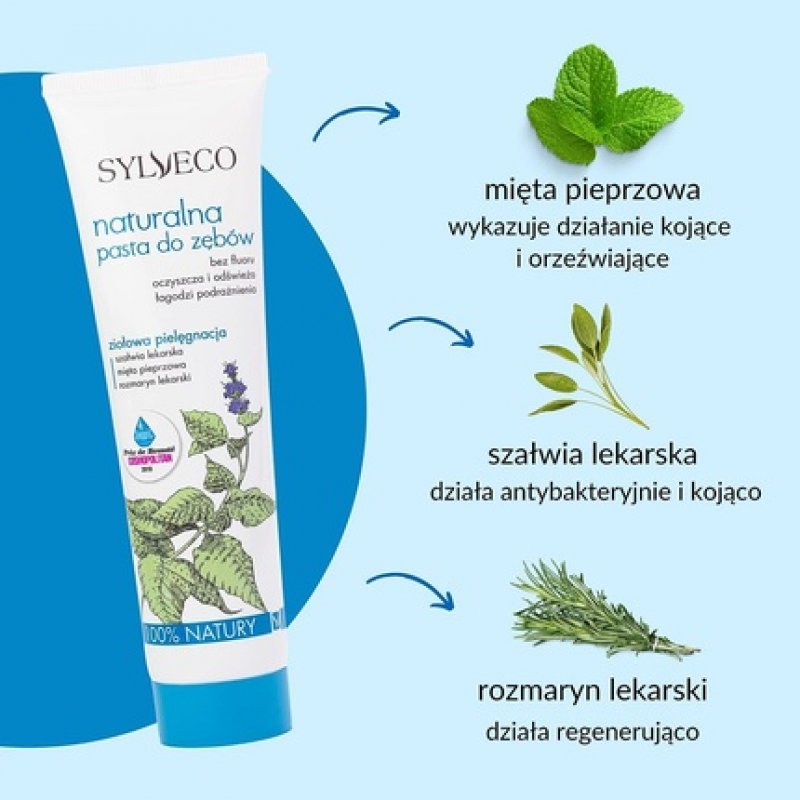 Sylveco Natural Toothpaste Zahnpasta 100ml