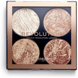 Makeup Revolution Cheek Kit Don't Hold Back Face Bronzing Highlighter Palette 4 Shades 8.8g