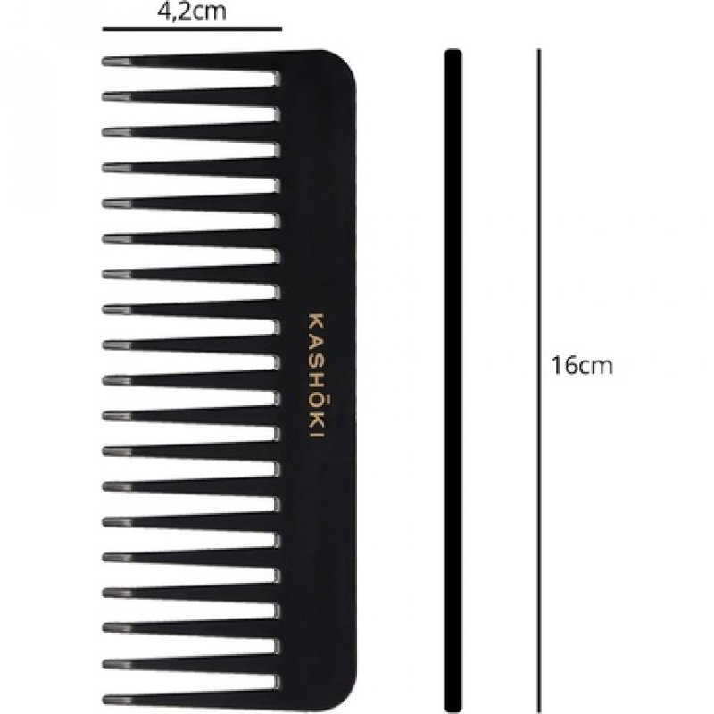 T4B KASHOKI Professional Comb for Thick and Curly Hair Kazuko