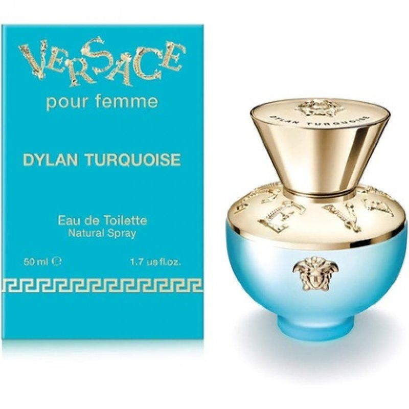 STOCKJBE3 - Versace Dylan Turquoise Eau De Toilette Spray 50ml