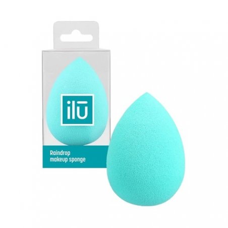 T4B ILU Raindrop Shaped Turquoise Makeup Sponge