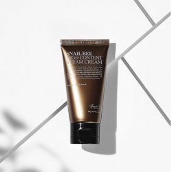 BENTON Snail Bee High Content Steam Cream 50g - Contains Snail Secretion Filtrate, Bee Venom, Hyaluronic Acid and