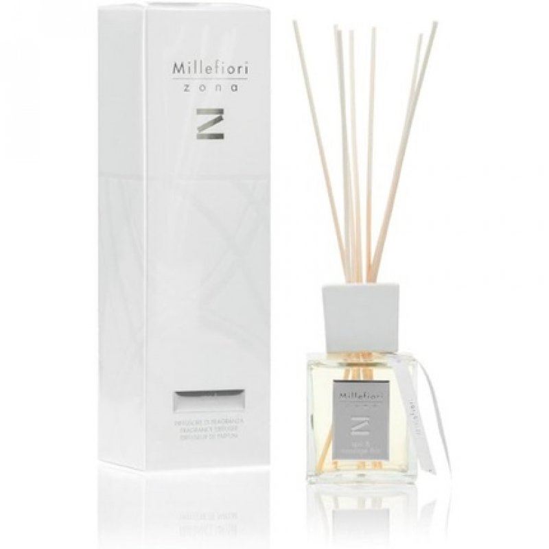 Millefiori Milano Spa & Massage Thai Zona 250ml Reed Diffuser White