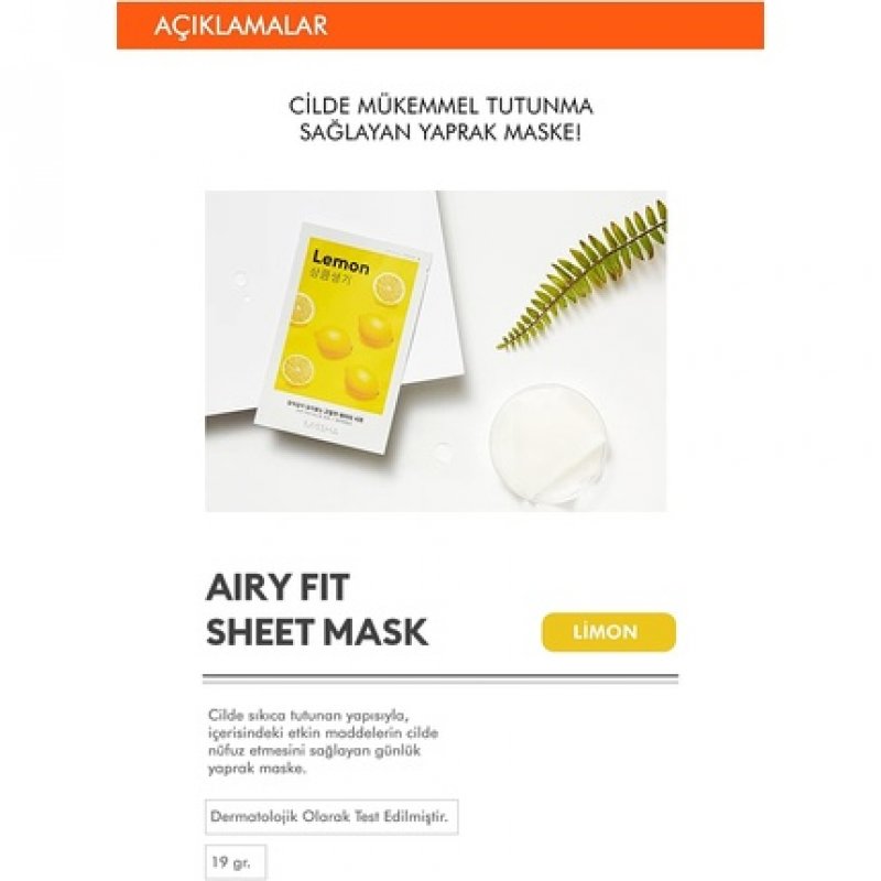 Airy Fit Sheet Mask