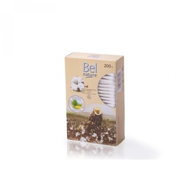 Bel Nature Cotton Swabs 200 Units